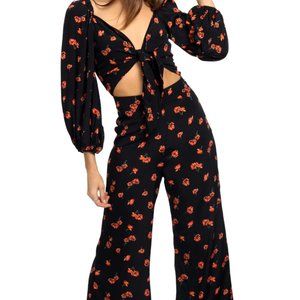 Blue Life Isabel Tie Front Jumpsuit